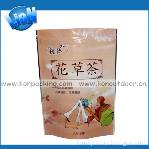 Standing up Food Laminated Bag with Zipper